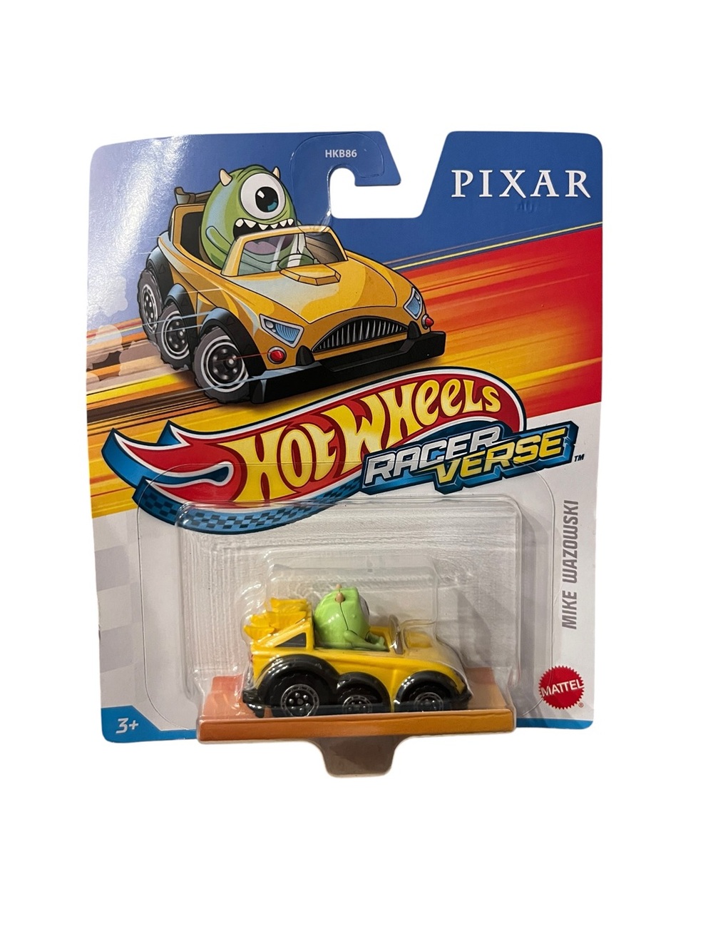 NEW 2023 Hot Wheels Racer Verse Mike Wazowski Pixar Monsters Inc